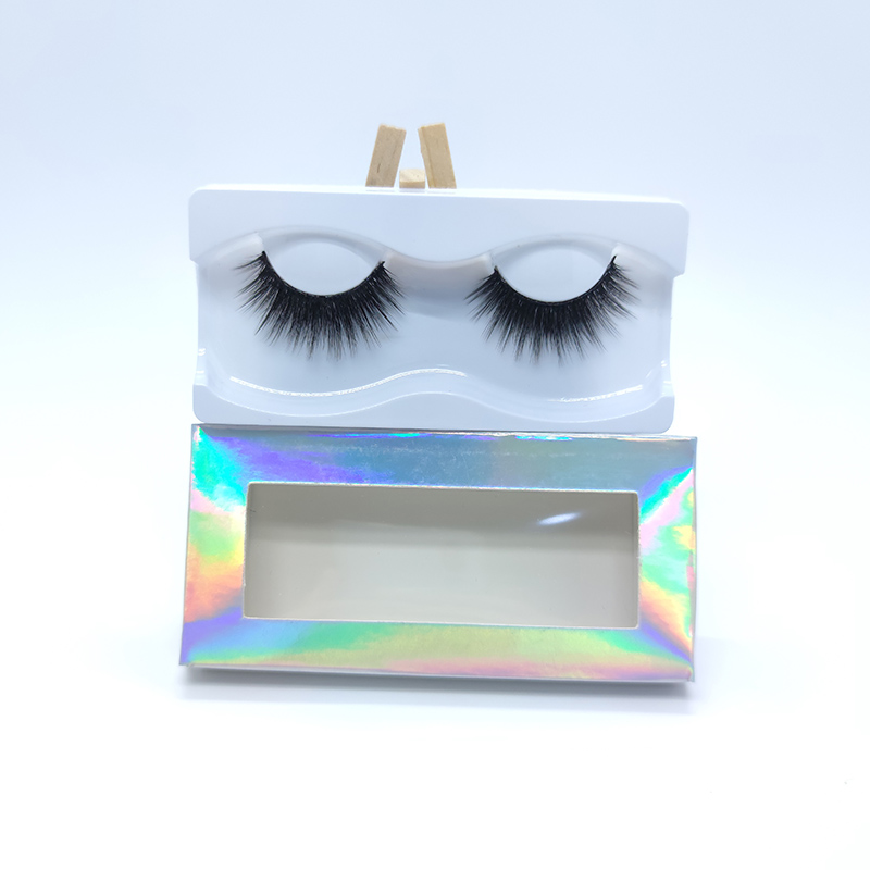 10-25 mm lange falsche Wimpern Dramatische falsche Wimpern mit tragbaren Wimpernboxen