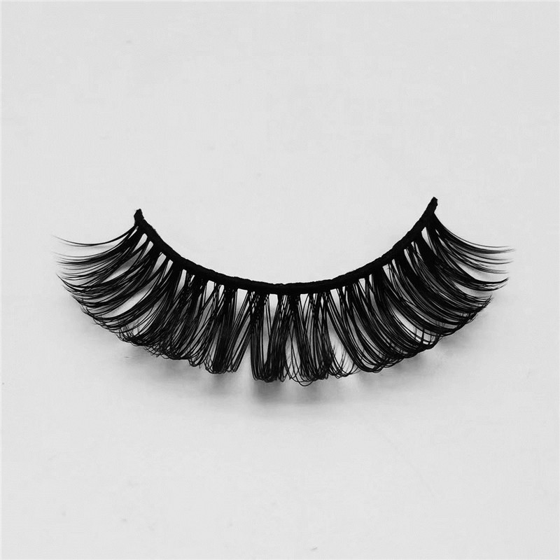 15 mm Cat-Eye-Wimpern, D-Curl, russische Streifenwimpern
