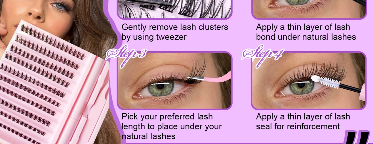 Werden Sie hinreißend mit selbstklebenden Wimpernverlängerungen zum Selbermachen: Eine vollständige Anleitung