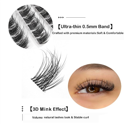 DIY Mega-Volumen-Wimpernverlängerungen mit Pingdu Sparkling Eyelash®