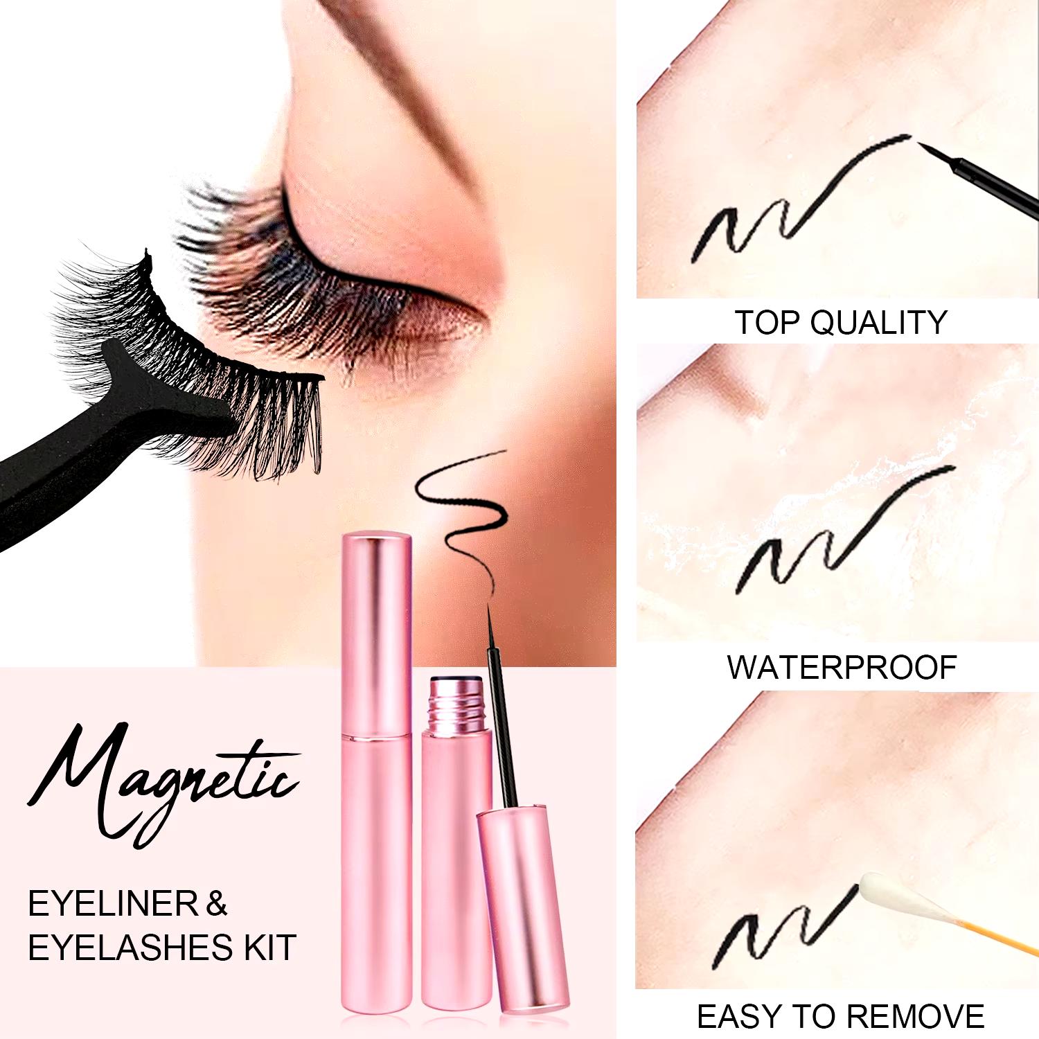 Alles, was Sie über magnetische Wimpern aus synthetischer Seide mit Eyeliner-Kit wissen müssen
