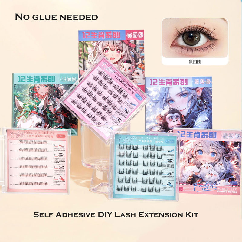 Mit einem DIY-Wimpernverlängerungsset erhalten Sie perfekte Wimpern ohne Kleber!