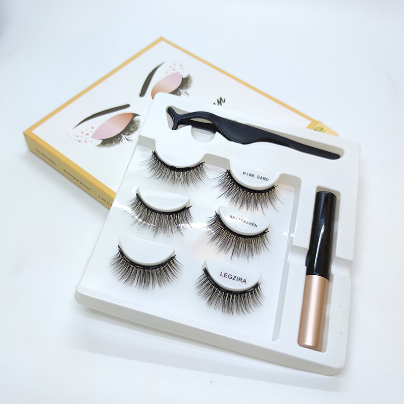 5D-Magnetwimpern mit Eyeliner-Kit