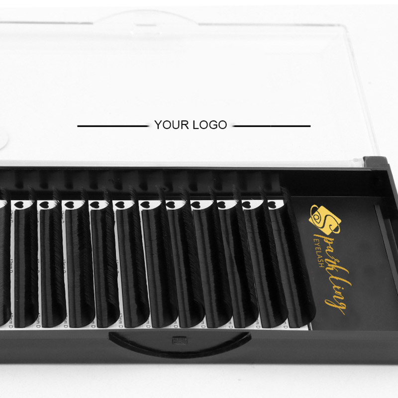 C Curl 8–15 mm supermatte klassische Wimpernverlängerungen