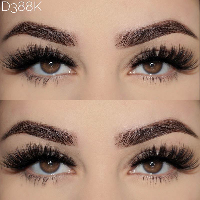 Katzenaugen-Wimpern, künstliche Nerz-Wimpern, 5 Paar falsche Wimpern