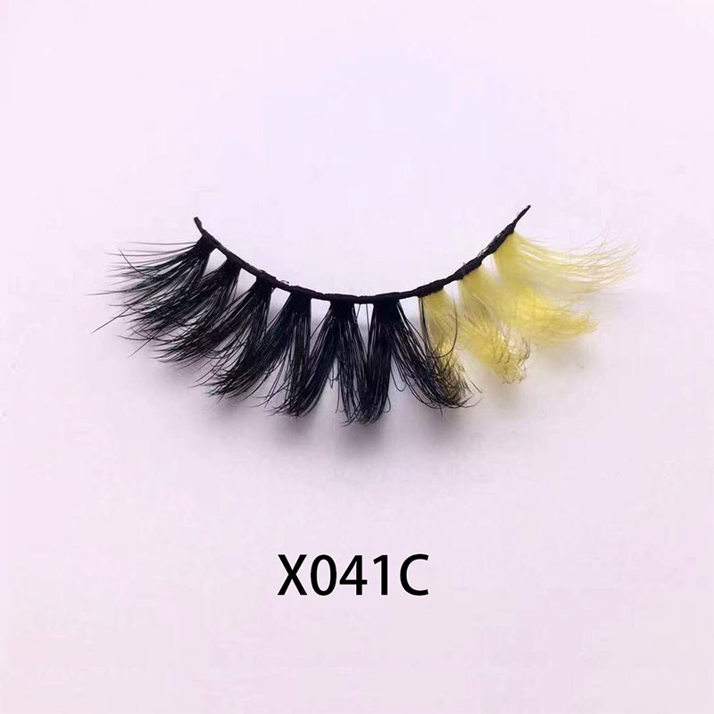 Dramatische Faux -Nerz -Wimpern