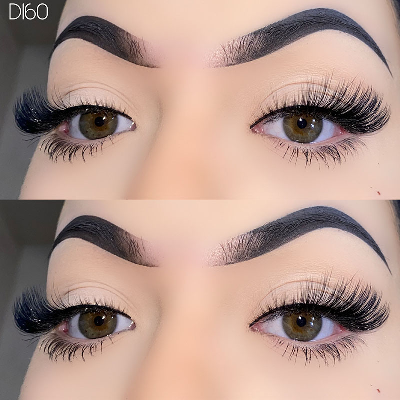 Wimpern Faux 3D Nerz Wimpern Katzenaugen-Wimpern