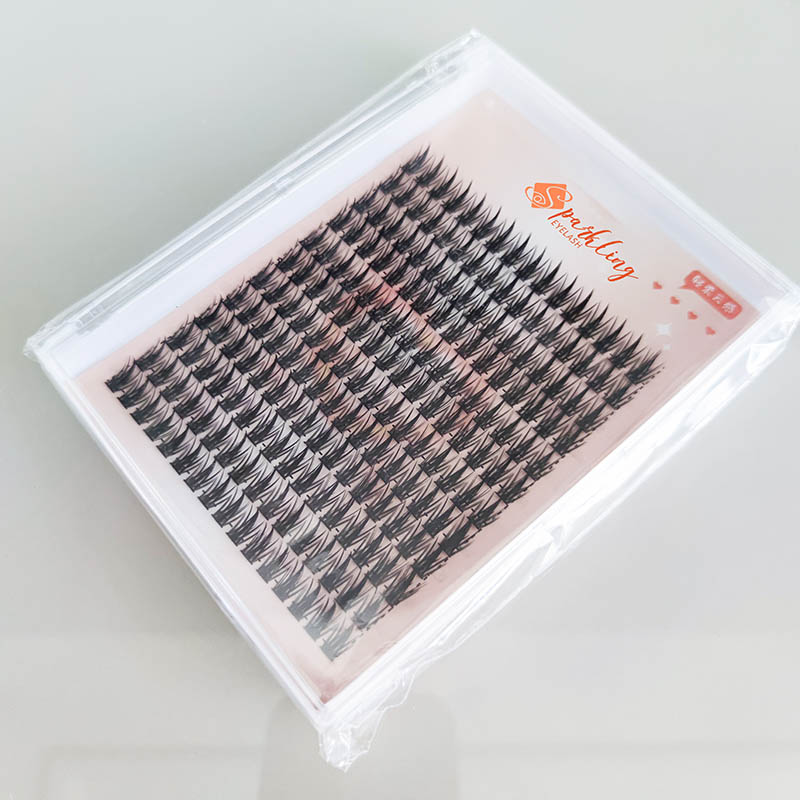 Einzelne Wimpern 192-teiliges C-Curl-Wimpernverlängerungsset zum Selbermachen