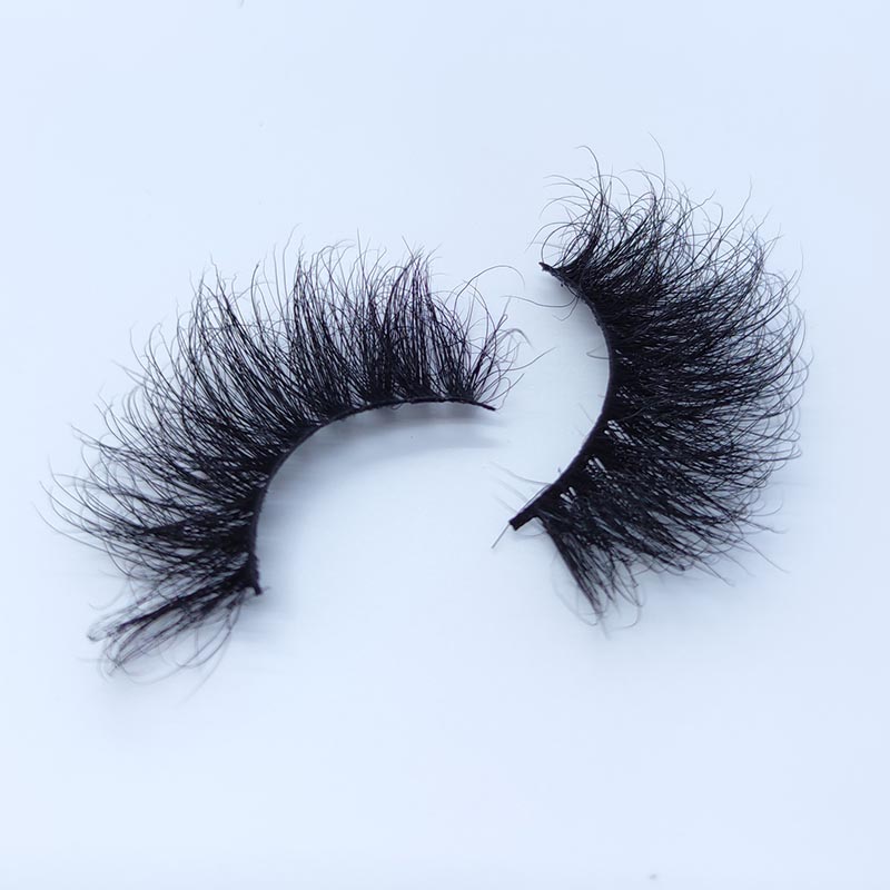 Reine Nerzwimpern Lilie Falsche Wimpern Fluffy 8D Faux Lashes