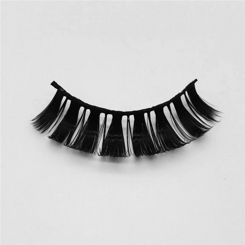 Russische Streifenwimpern, D, lockig, 15 mm